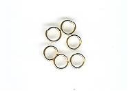 B. ORO 18K BF5 Argolla Aro 6mm- 16pzas aprox (1 grm)