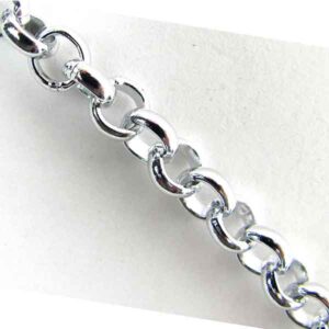Cadena Aluminio 17307 Plateada (1 mto)