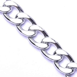 07-P Cadena Aluminio 11312 3x11x16 Plateada (1 mts)