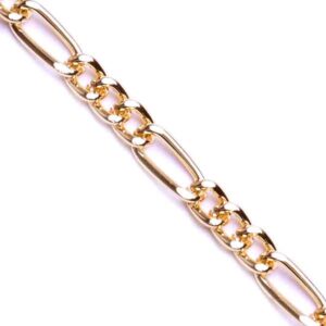 Cadena Aluminio 19304 Dorada (1 mto)