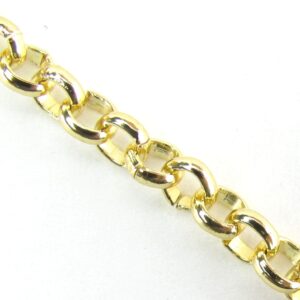 Cadena Aluminio 18302 Dorada 4mm (1 mto)