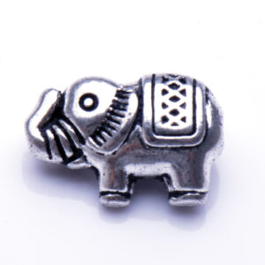 CU.114 Pewter PA Cuenta Elefante 12mm (3 pzas)