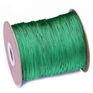 Cordon Italiano 1mm- Verde Bandera 200m (1 rollo)
