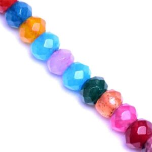 06 Jade Fac. 4mm Mix 37cm aprox.  (1 tira)