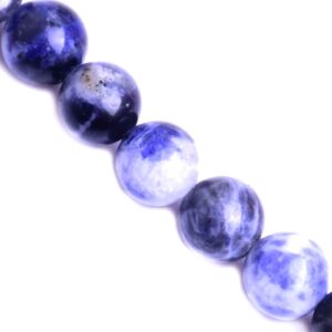 Sodalita Bola 8mm 39cm aprox.(1 tira)