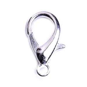 305 Broche ballena 21mm- Plateado (4 pzas)