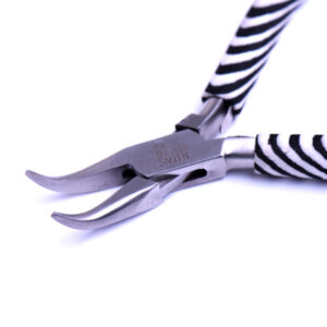PLZ8 Beadsmith Zebra Pinza Punta Curva 13cm (1 pza)