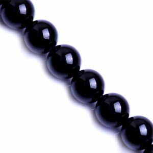 Piedra Bola Onix 6mm 38cm aprox.(1 tira)