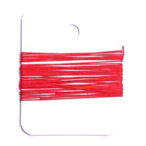 Cordon Italiano 0.4mm Rojo (5 mts)