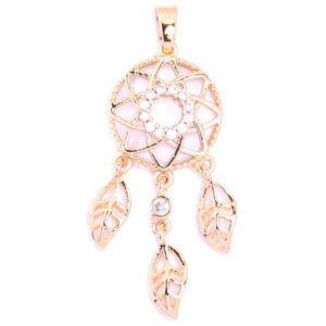 563-02 Micropave Atrapasueños 30mm Dorado (1 pza)