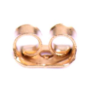 Chapa Oro Mariposa p/Arete (16 pzas)