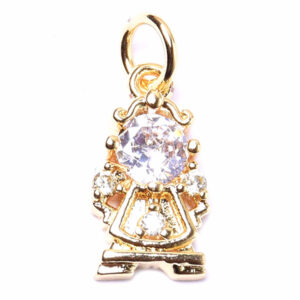 Micropave 05B Reloj 10mm- Dorado (1 pza)