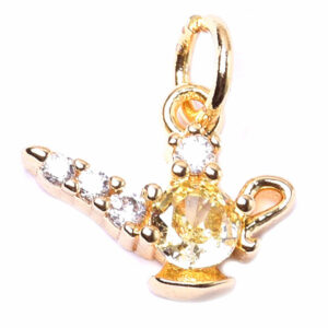 Micropave 08Y  Lampara 10mm- Dorado (1 pza)