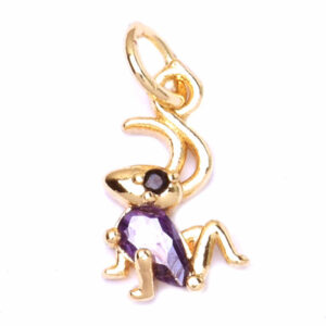 Micropave 07MU Dije Grillo 10mm Dorado (1 pza)