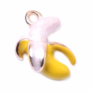 Chapa Esmalte Banana 10mm (1 pza)