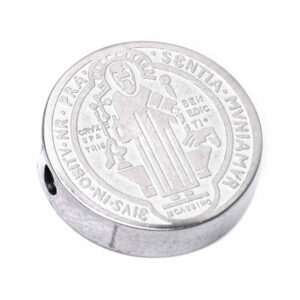 Acero Medalla Transversal San Benito Acero 13mm (1 pza)
