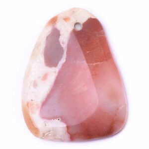 03 Jaspe Red Zebra Dije Irregular (1 pza)