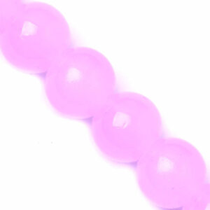 03-15 Cristal Jadesito Bola 8mm Bugambilia 39cm aprox. (1 tira)