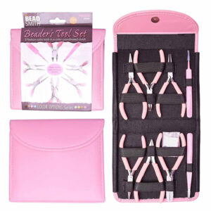 PLFAS08- Beadsmith Juego de Pinza Rosa 8 alicates (1 pza)