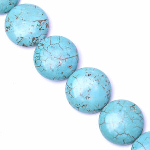 79-Howlita Azul Disco 25mm (1 tira)