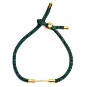 Pulsera Para Armar con Tornillo Verde Osbcuro (1 pza)