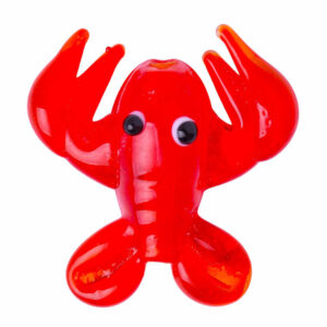 Murano Cuenta Langosta Roja 30mm (1 pza)