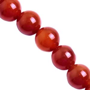 Cornalina Bola 6mm (1 Tira)