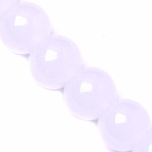 02-06 Cristal Jadesito Bola 6mm Blanco- 41cm aprox (1 tira)