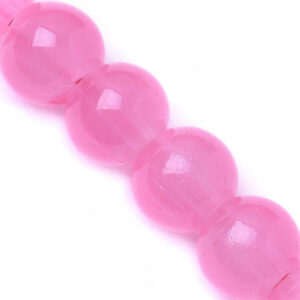 02-13 Cristal Jadesito Bola 6mm Cherry 41cm aprox.(1 tira)