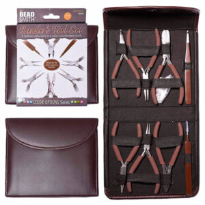 PLFAS01- Beadsmith Juego de Pinza Cafe 8 alicates (1 pza)