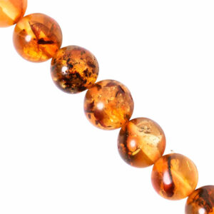 LD 3 Ambar Blatico Bola 6-7mm- 20cm aprox (1 tira)