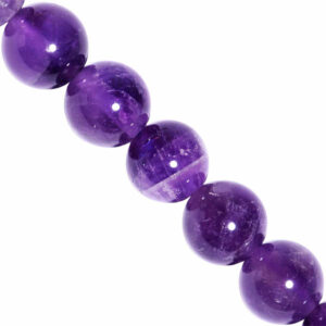 LD Amatista Bola 10mm - 19cm aprox (1 tira)