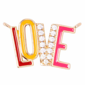 Micropave Separador LOVE Colores 14mm (1 pza)