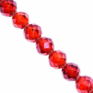 Zirconias Bola Fac. 4mm Chedron- 18cm aprox (1 tira)