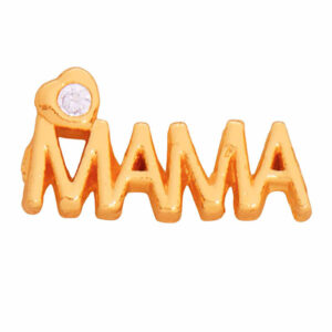 Micropave MAMA 8x4mm Dorado (1 pza)