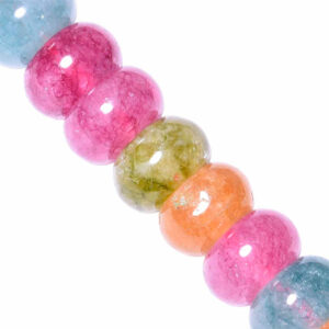 Agata Rondel 5x8mm Mix 1- 38cm aprox (1 tira)