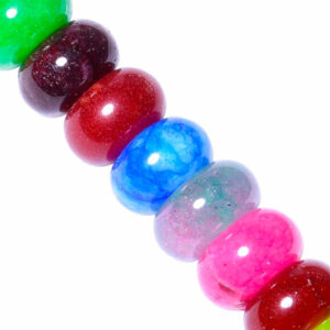 Agata Rondel 5x8mm Mix 2- 38cm aprox (1 tira)